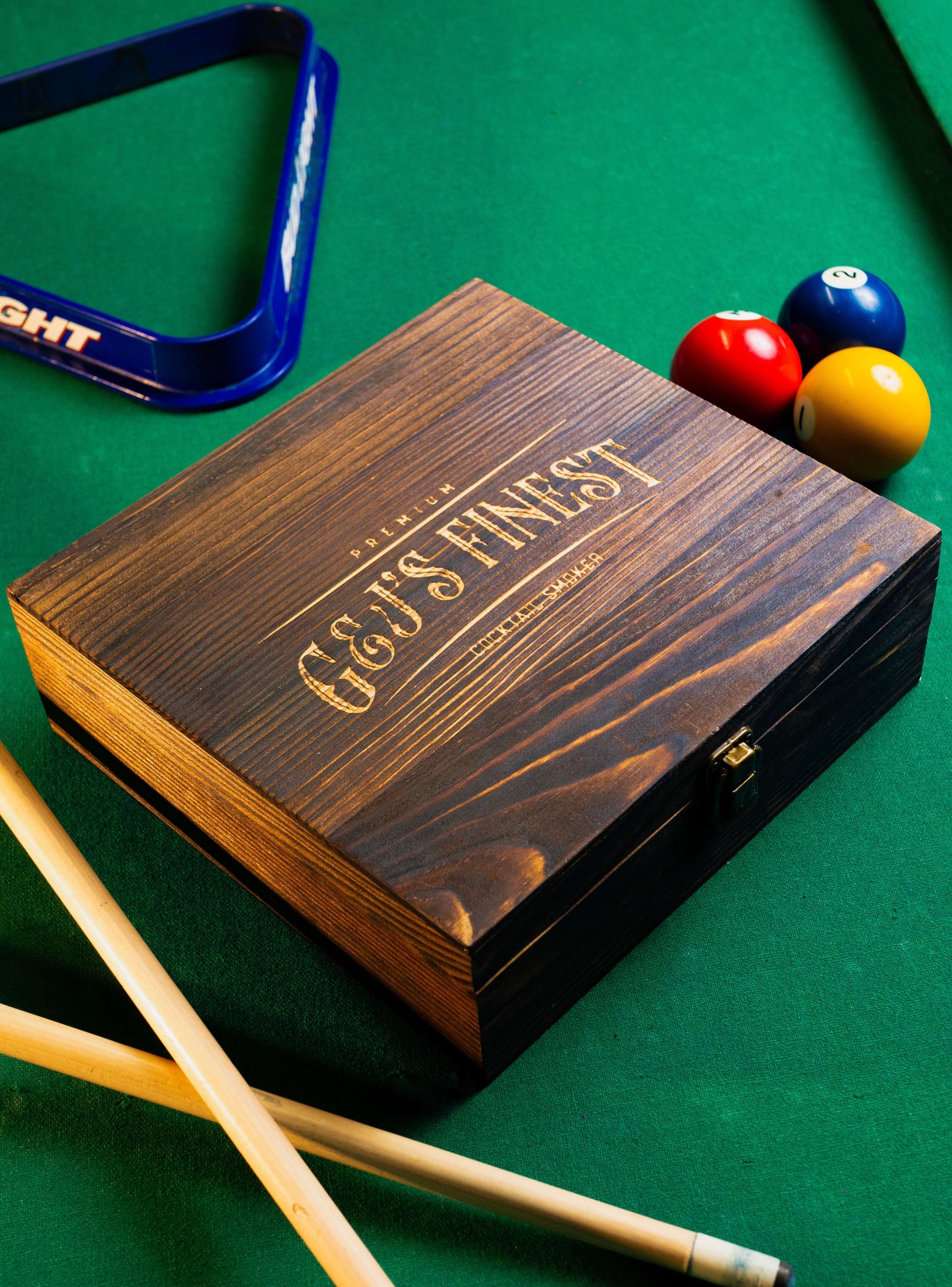 Mahogany Smoker Kit w/ Wood Box