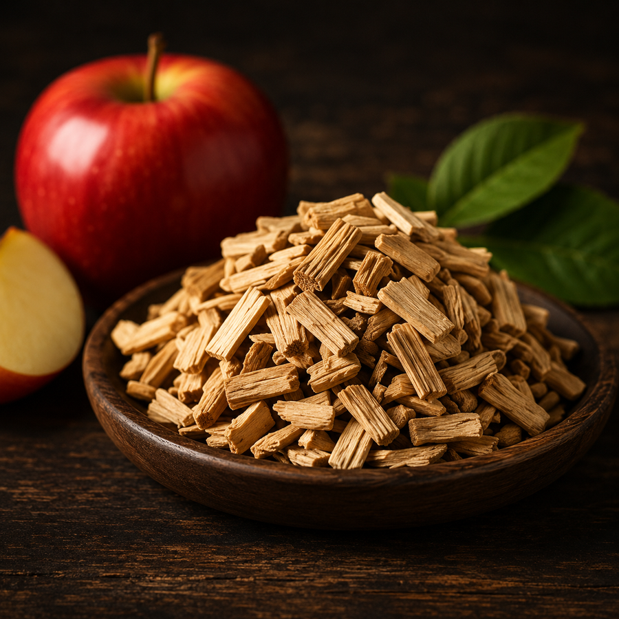 Apple wood chips