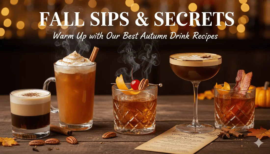 Fall Themed Drinks - G & J's Finest