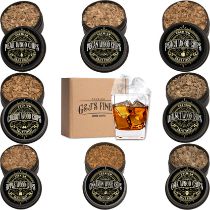Wood Chips for Cocktail Smoker (35g Each)