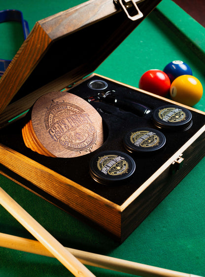 Mahogany Smoker Kit w/ Wood Box