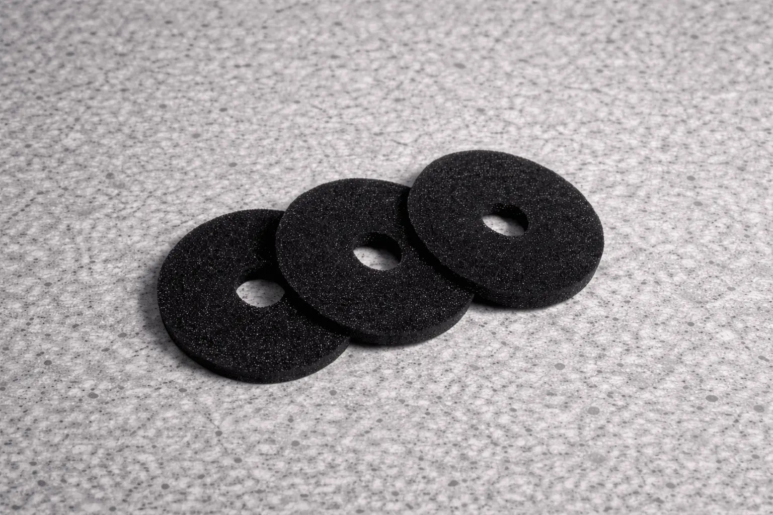 Set of three replacement sponges for Rimmer, made by G & J's Finest, shown in the image with soft, absorbent cleaning surfaces.