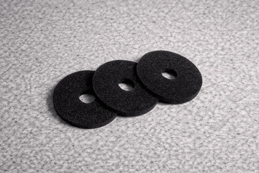 Set of three replacement sponges for Rimmer, made by G & J's Finest, shown in the image with soft, absorbent cleaning surfaces.