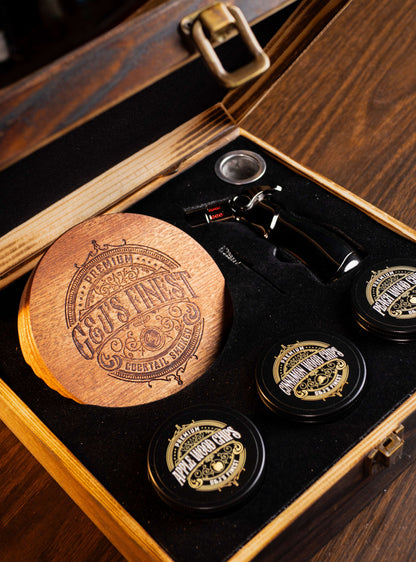 Cherrywood Smoker Kit w/Wood Box