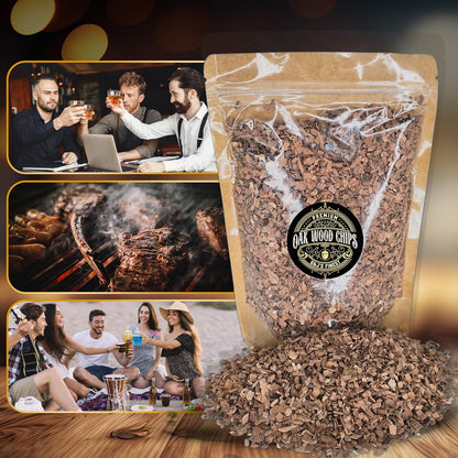 Wood Chips for Whiskey Smokers, Cocktail Smoking Guns, Smoke Boxes, or BBQ