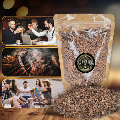 Natural Wood Chips for Smoked Cocktails, Meats, Cheese & More