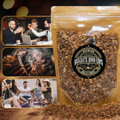 Natural Wood Chips for Smoked Cocktails, Meats, Cheese & More