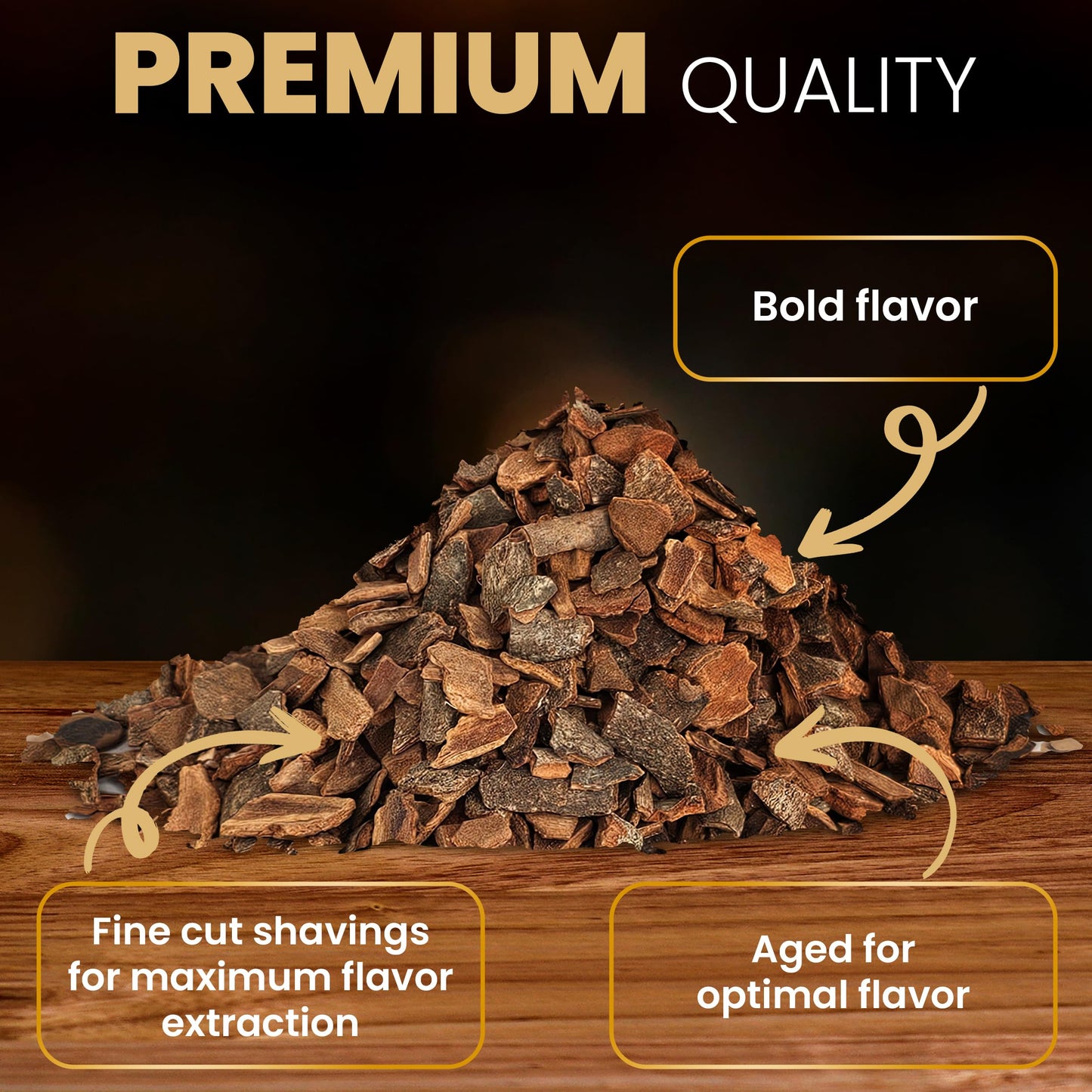 Natural Wood Chips for Smoked Cocktails, Meats, Cheese & More