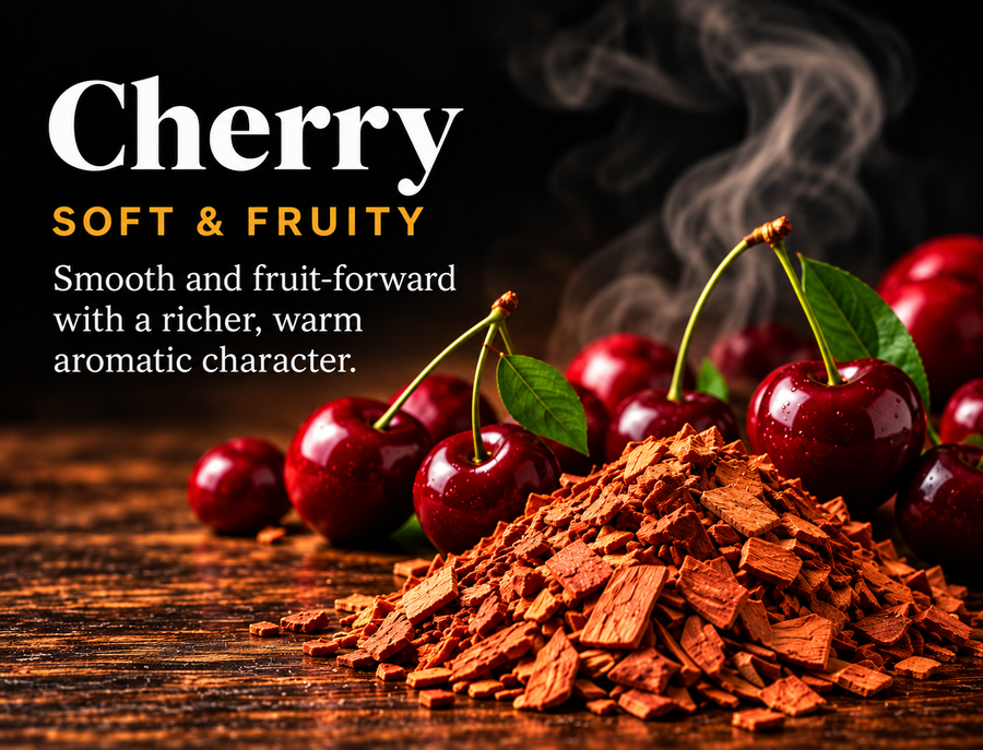 Cherry smoking chips