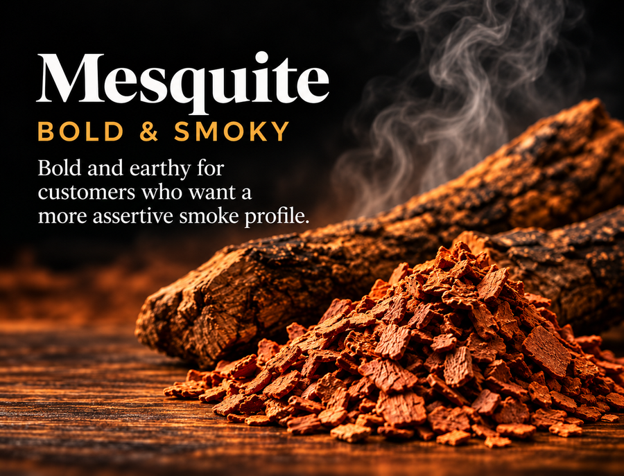 Mesquite smoking chips