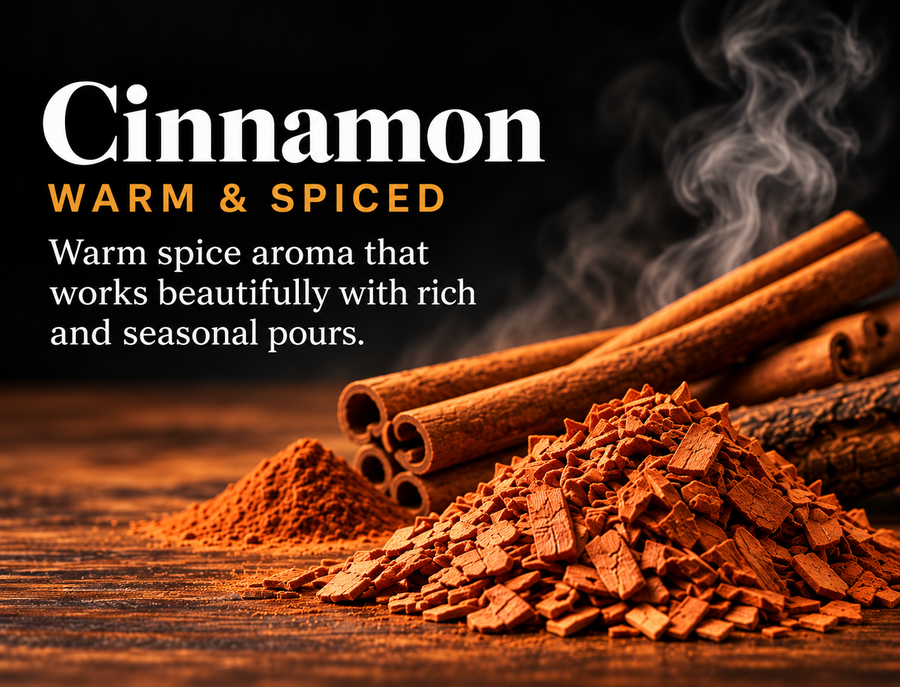 Cinnamon smoking aromatics