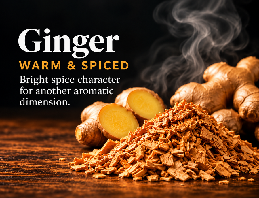 Ginger smoking aromatics