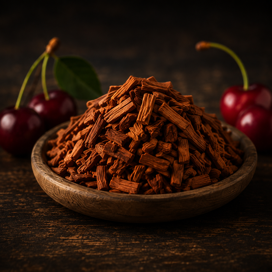 Cherry wood chips