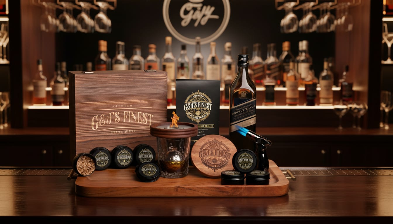 Cherry Wood Whiskey Smoker Kit (No Butane)