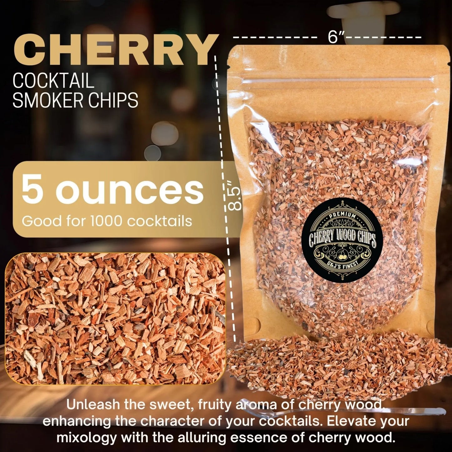 Cherry Wood Chips - G & J's FinestCherry Wood Chips
