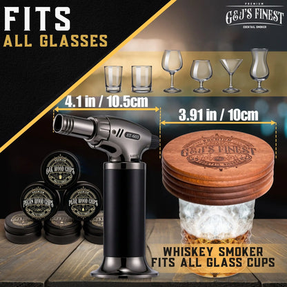 Cocktail Smoker Kit w/ Black Box - G & J's Finest