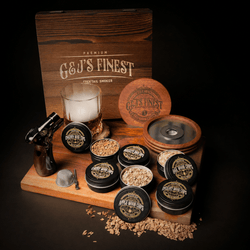 Mahogany Whiskey Smoker Kit w/ Wood Box