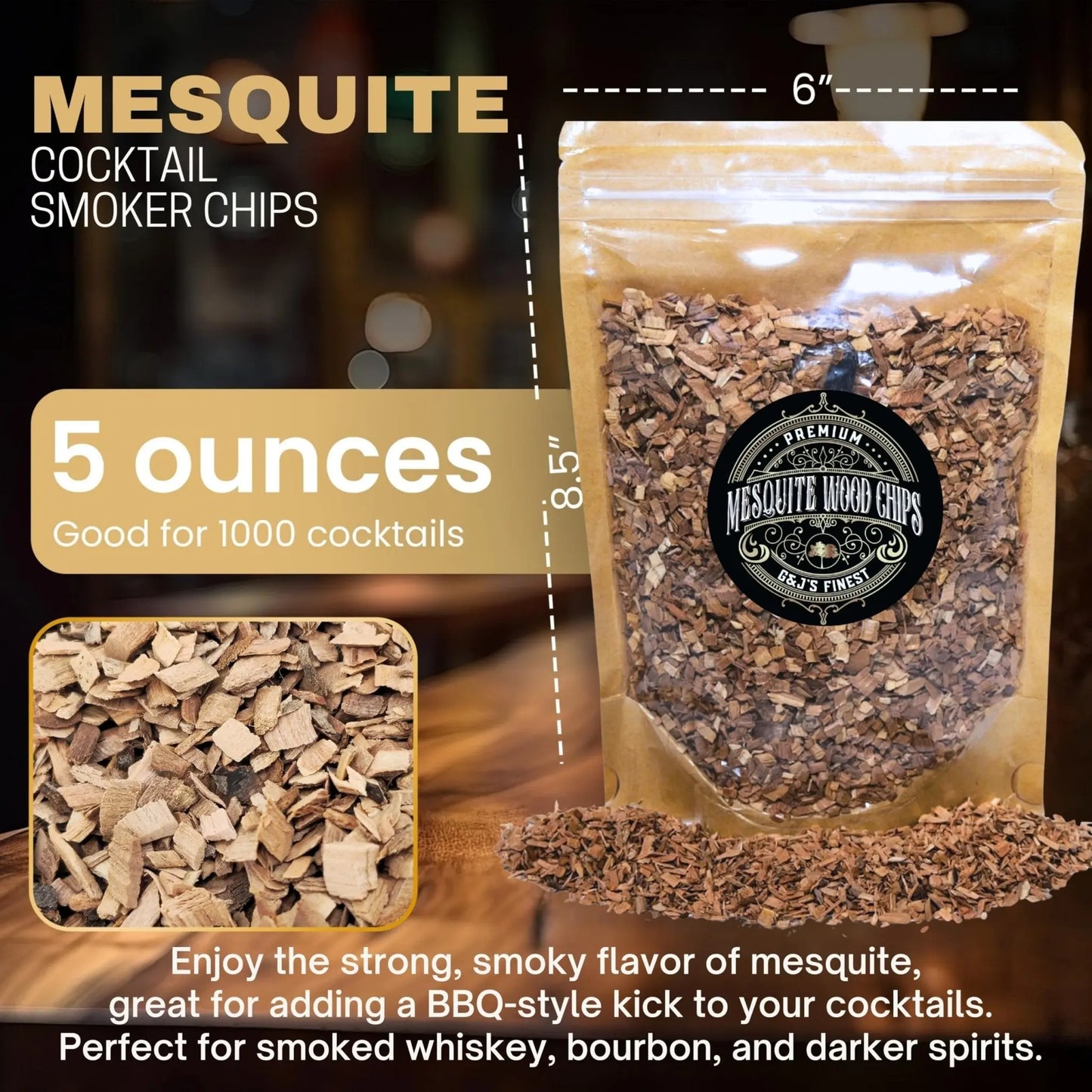 Mesquite Wood Chips - G & J's FinestMesquite Wood Chips