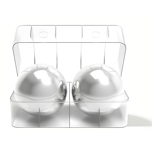 Premium XXL 55mm Stainless Steel Whiskey Balls