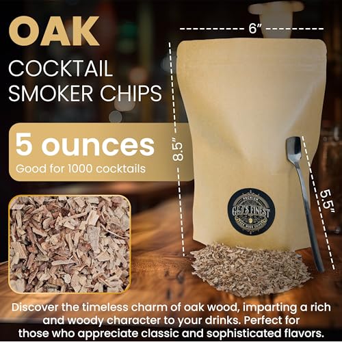 Wood Chips for Cocktail Smoker (35g Each)