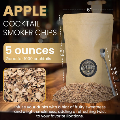 Wood Chips for Cocktail Smoker (35g Each)