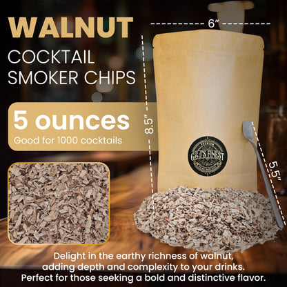 Wood Chips for Cocktail Smoker (35g Each)